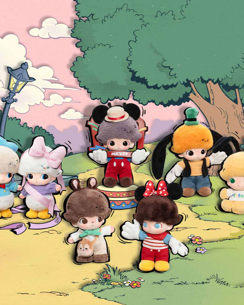 Dimoo World x Disney Series Vinyl Plush Keychain