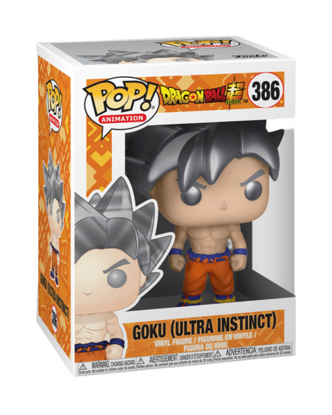 Funko Pop! x Dragon Ball Super Goku (Ultra Instinct) #386