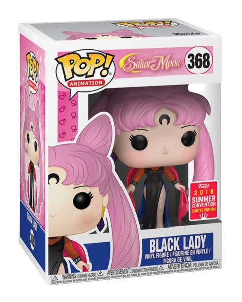 Funko Pop! x Sailor Moon Black Lady #368 Summer Convention 2018 Limited Edition