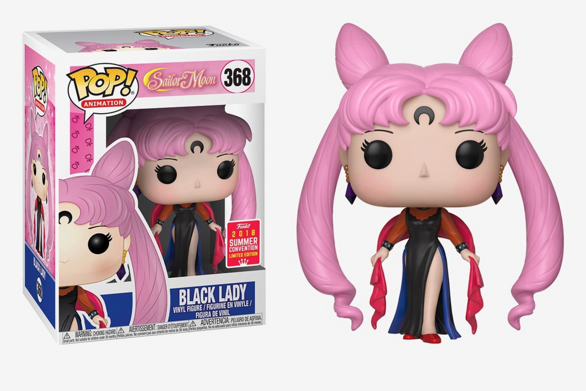 1/6 女性用春物コスチュームC (Black)POP-X38A Funko Pop! x Sailor Moon Black Lady #368 Summer Convention 2018