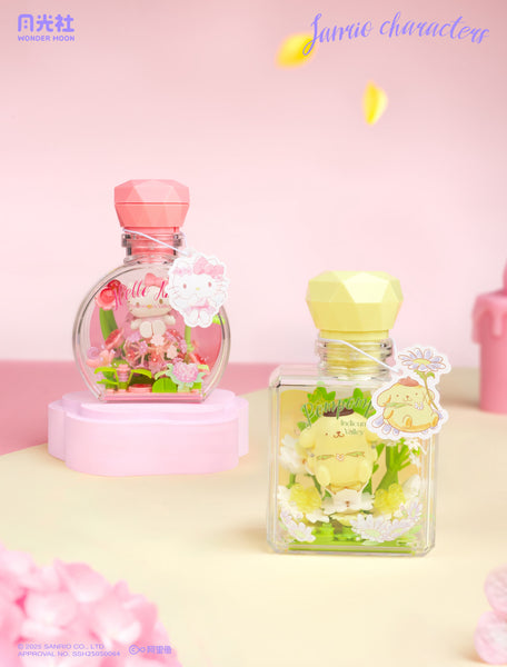 Wonder Moon x Sanrio Floral Perfume Bottle Building Blocks