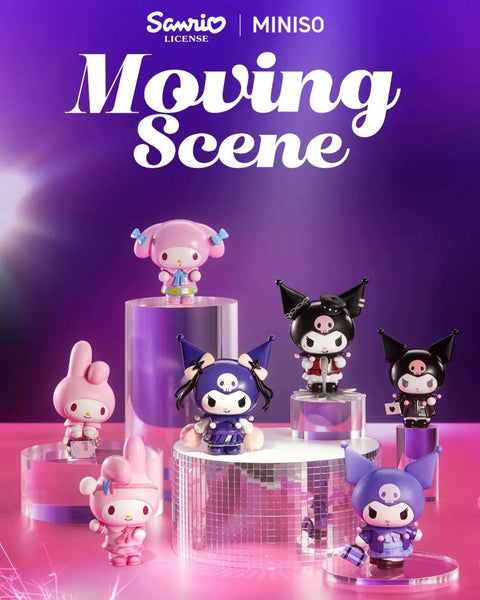 Miniso x Sanrio Kuromi & My Melody Moving Scene