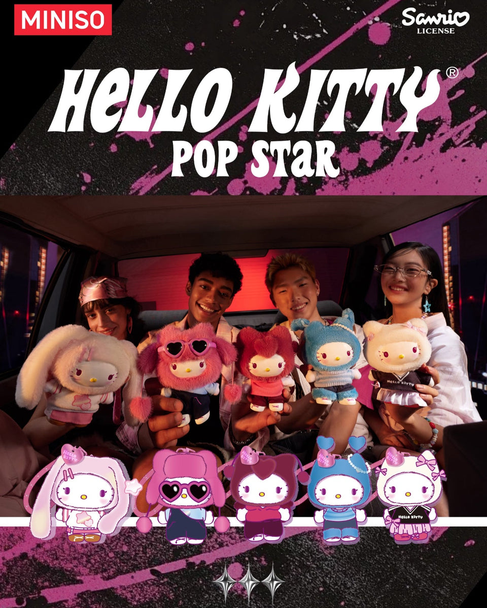Miniso x Sanrio Hello Kitty Pop Star Vinyl Plush – WooHoo New York
