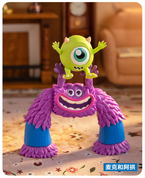 Pop Mart x Disney Pixar Monsters University Oozma Kappa Fraternity
