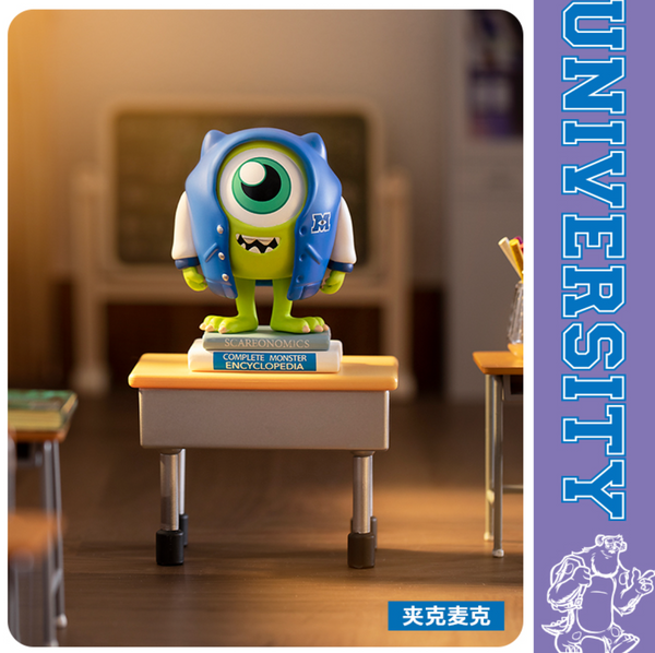 Pop Mart x Disney Pixar Monsters University Oozma Kappa Fraternity