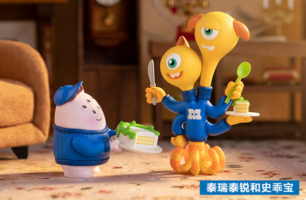 Pop Mart x Disney Pixar Monsters University Oozma Kappa Fraternity