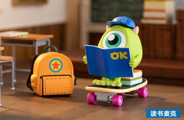 Pop Mart x Disney Pixar Monsters University Oozma Kappa Fraternity