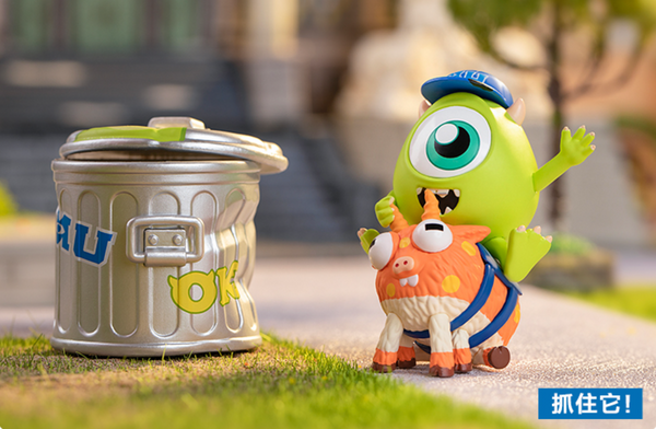 Pop Mart x Disney Pixar Monsters University Oozma Kappa Fraternity