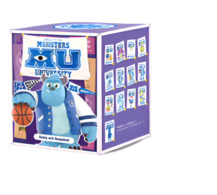 Pop Mart x Disney Pixar Monsters University Oozma Kappa Fraternity