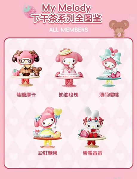 Miniso x Sanrio Characters My Melody Afternoon Tea