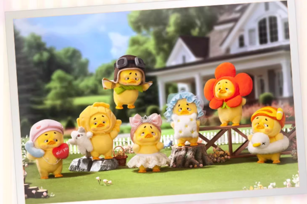 RongCreator 1983 x Upsetduck Act Cute Duck Vinyl Plush (Opened Box)