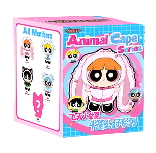 TOPTOY x The Powerpuff Girls Animal Cape Vinyl Plush