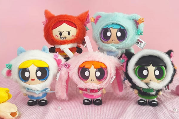 TOPTOY x The Powerpuff Girls Animal Cape Vinyl Plush