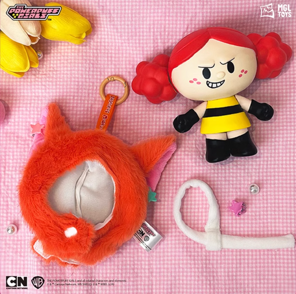 TOPTOY x The Powerpuff Girls Animal Cape Vinyl Plush