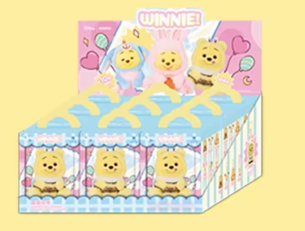 Miniso x Disney Winnie the Pooh Naughty Party Vinyl Plush