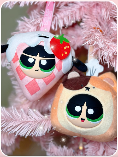 Soap Studio x The Powerpuff Girls Pastry Factory Plush Ornament