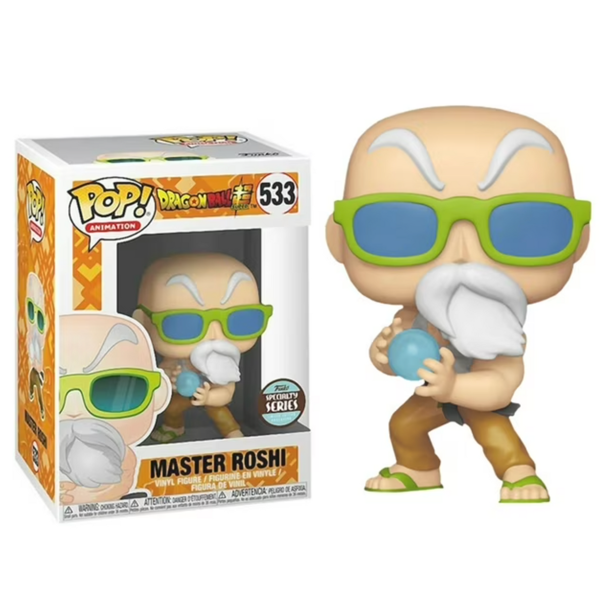 Funko Pop! x Dragon Ball Z Master Roshi #533 Specialty Series
