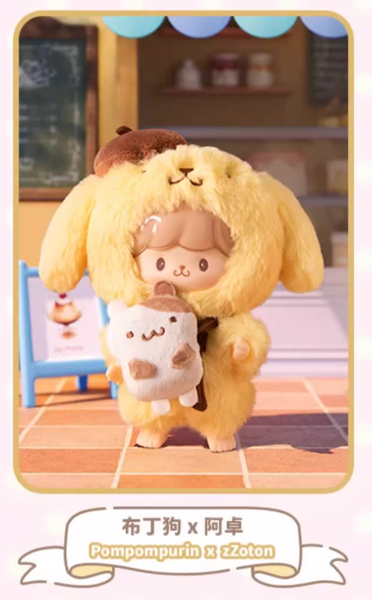 zZoton x Sanrio Character Love League Buddies Vinyl Plush