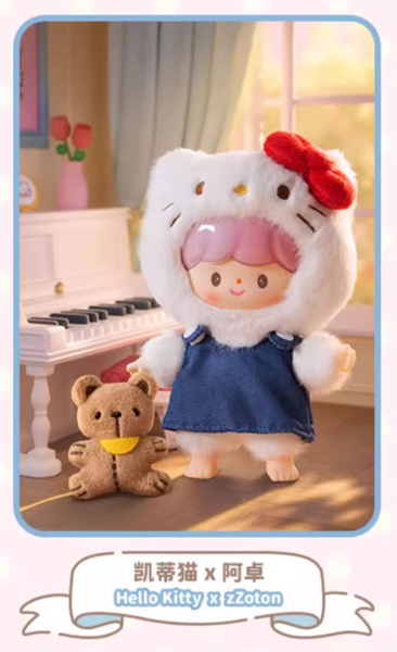 zZoton x Sanrio Character Love League Buddies Vinyl Plush