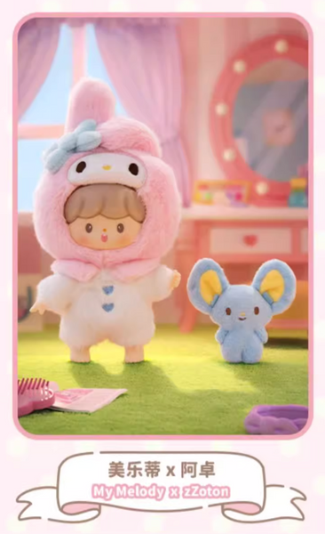 zZoton x Sanrio Character Love League Buddies Vinyl Plush