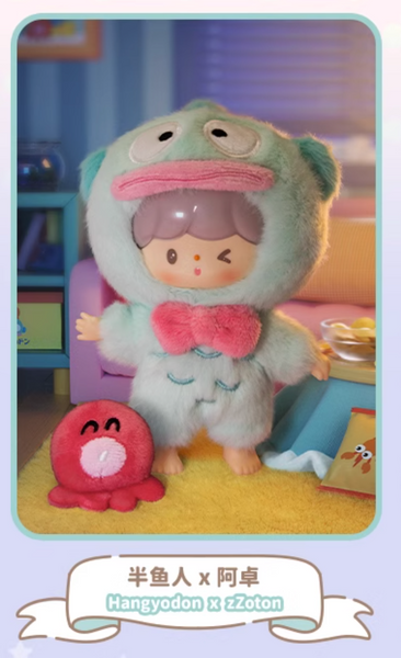 zZoton x Sanrio Character Love League Buddies Vinyl Plush