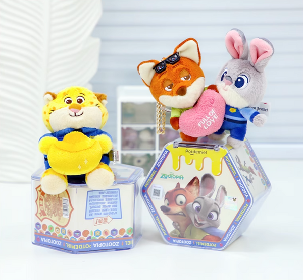 Potdemiel x Zootopia Sweet Combat Plush