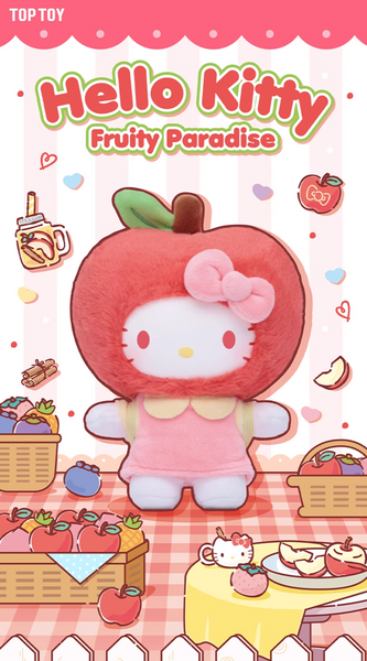 TOPTOY x Sanrio Hello Kitty Fruity Paradise Vinyl Plush
