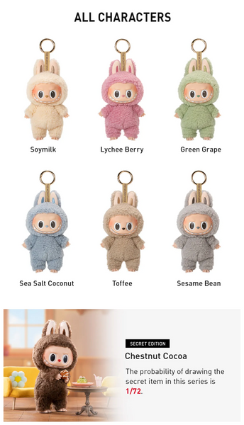 Pop Mart x The Monsters Labubu Exciting Macaron Vinyl Plush