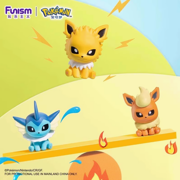 Funism x Pokemon Mini Adventure V.2 - Eevee Evolution Family