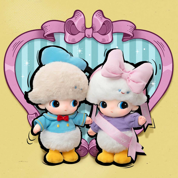 Pop Mart x Dimoo World x Disney Series Vinyl Plush Keychain