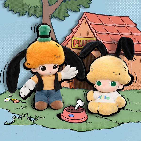 Pop Mart x Dimoo World x Disney Series Vinyl Plush Keychain