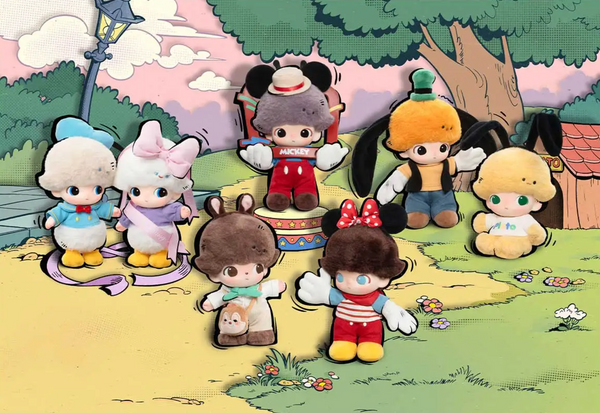 Pop Mart x Dimoo World x Disney Series Vinyl Plush Keychain