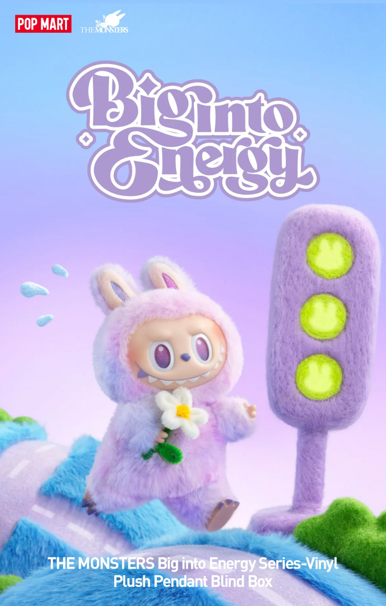 Pop Mart x The Monsters Labubu Big into Energy Vinyl Plush