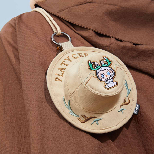 Pop Mart x The Monsters Labubu Fall In Wild Series Bucket Hat Mini Bag