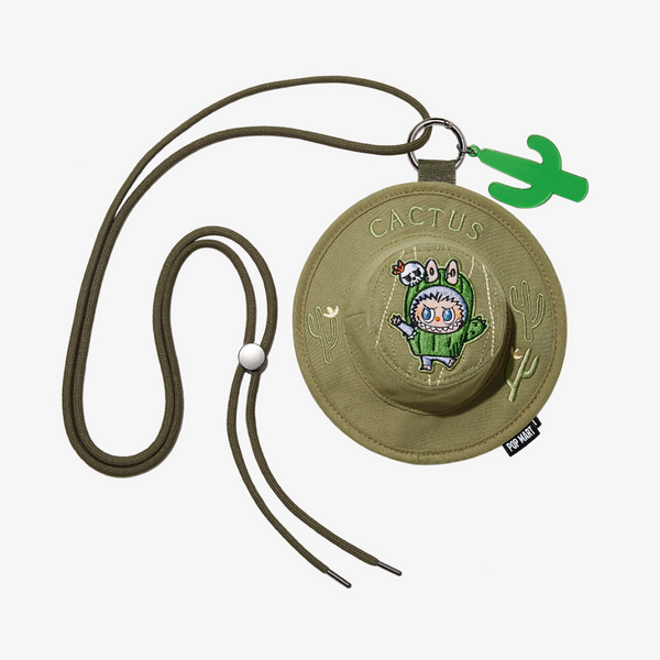 Pop Mart x The Monsters Labubu Fall In Wild Series Bucket Hat Mini Bag