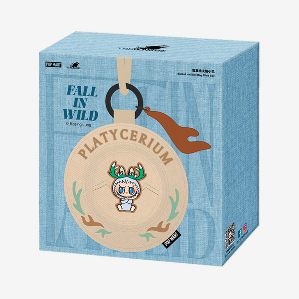 Pop Mart x The Monsters Labubu Fall In Wild Series Bucket Hat Mini Bag