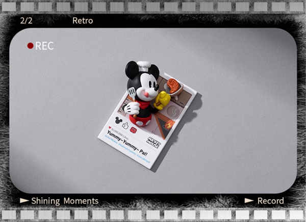 Miniso x Disney Mickey Mouse Enjoy Life with Fun Fridge Magnet