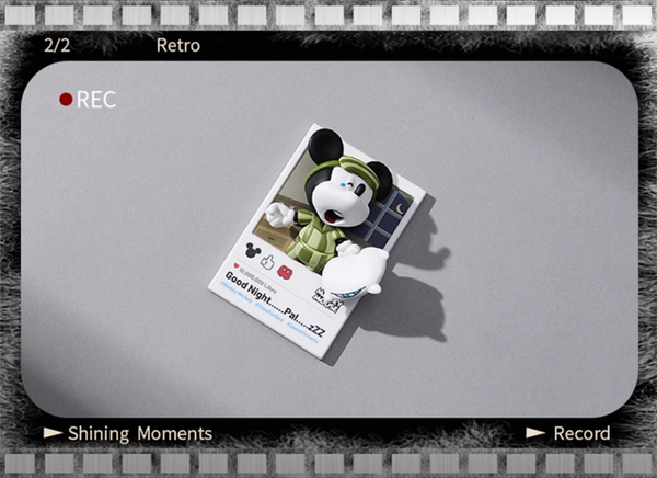 Miniso x Disney Mickey Mouse Enjoy Life with Fun Fridge Magnet