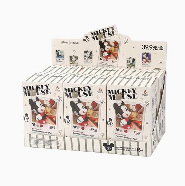 Miniso x Disney Mickey Mouse Enjoy Life with Fun Fridge Magnet