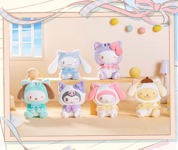 TOPTOY x Sanrio Characters Play with Kittens Vinyl Plush