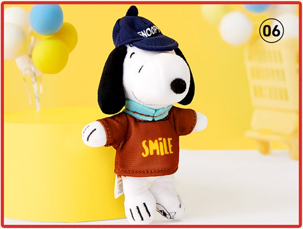 Miniso x Peanuts Snoopy 75 Years Anniversary Plush Doll Ornaments