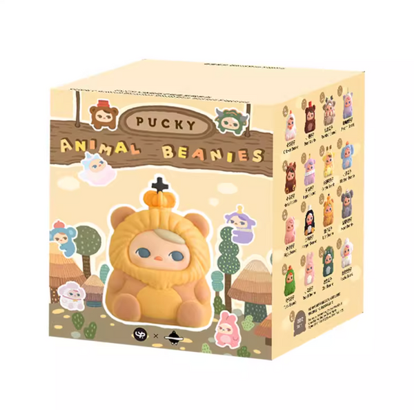 Pop Mart x Pucky Animal Beanies