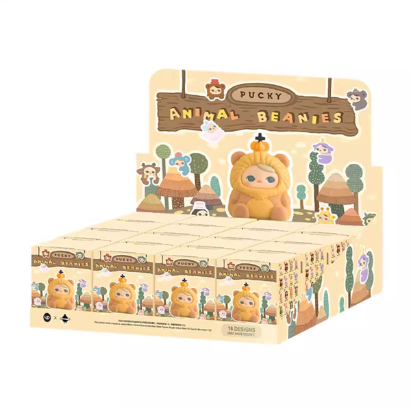 Pop Mart x Pucky Animal Beanies
