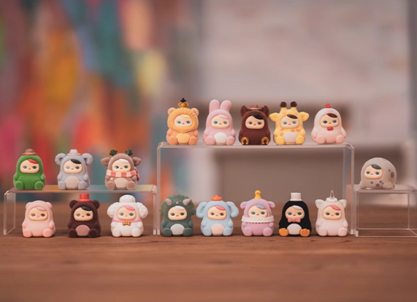 Pop Mart x Pucky Animal Beanies