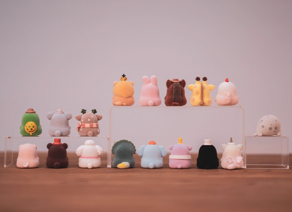 Pop Mart x Pucky Animal Beanies