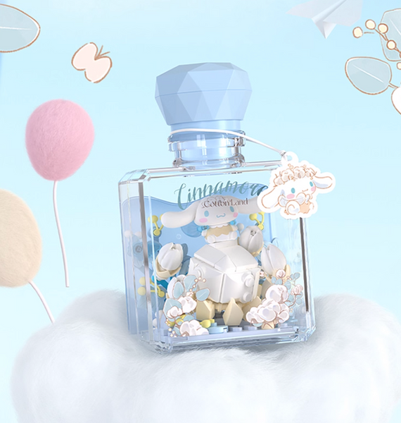 Wonder Moon x Sanrio Floral Perfume Bottle Building Blocks