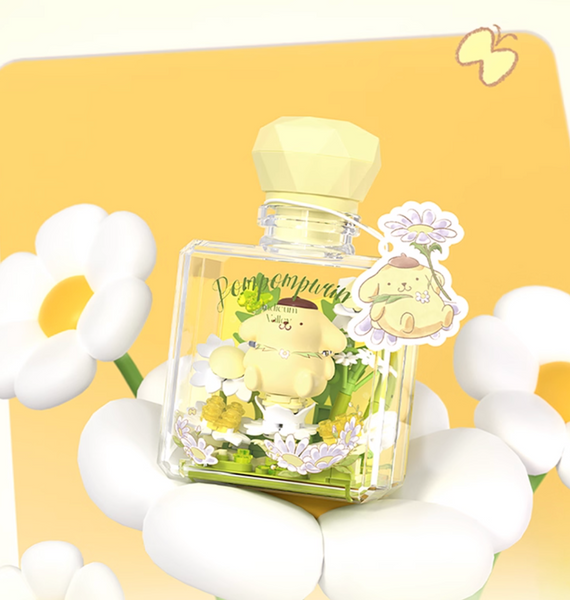 Wonder Moon x Sanrio Floral Perfume Bottle Building Blocks