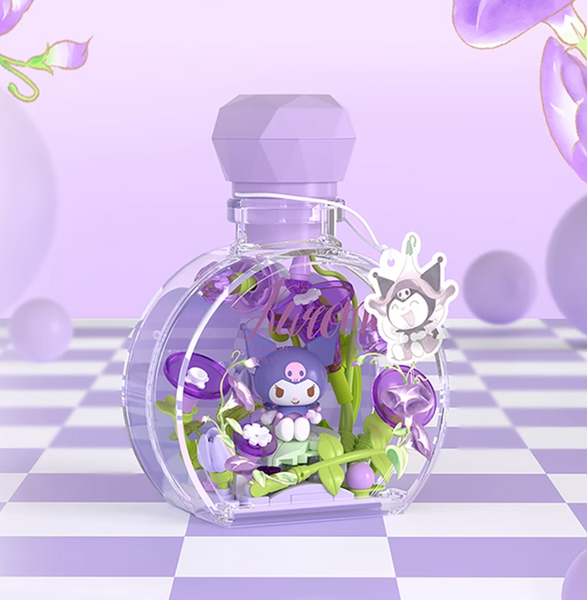 Wonder Moon x Sanrio Floral Perfume Bottle Building Blocks