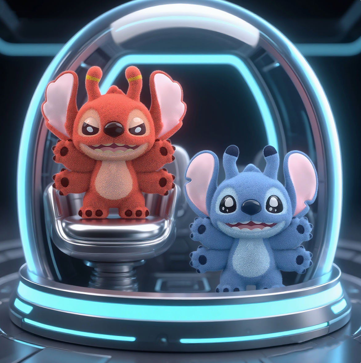 TOPTOY x Disney Stitch Mini Fluffy