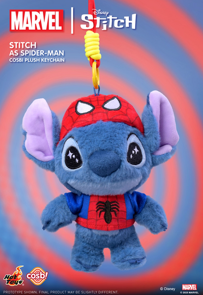 Hot Toys x Cosbi x Disney Marvel Stitch Plush Keychain